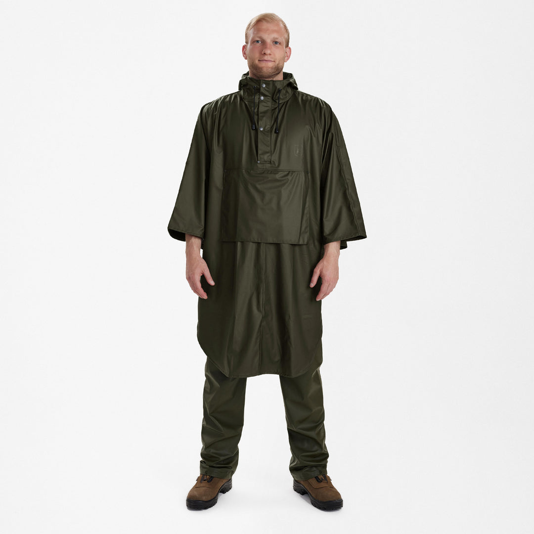 Deerhunter Hurricane Rain Poncho Art Green