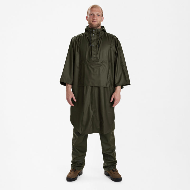 Deerhunter Hurricane Rain Poncho Art Green