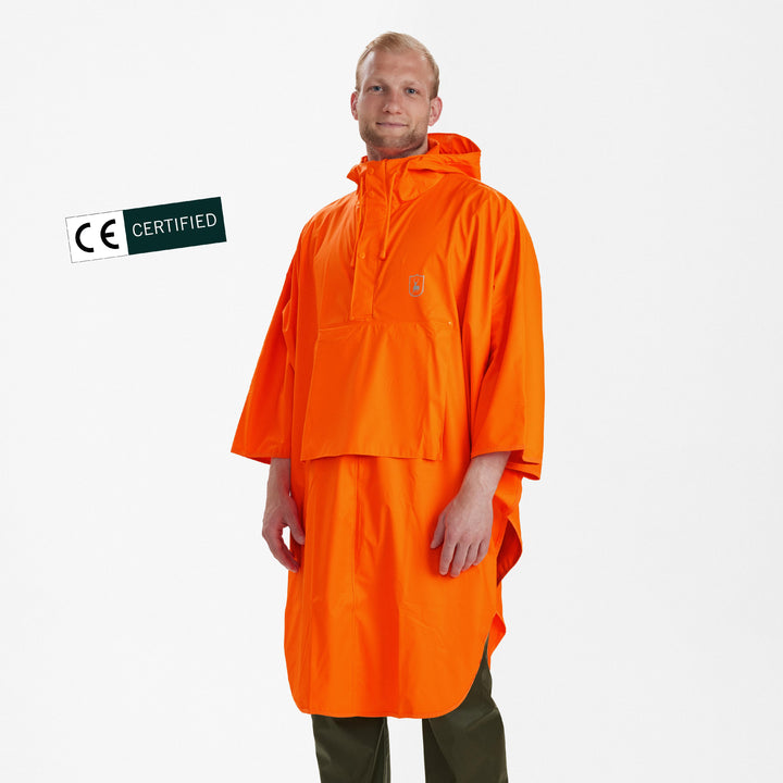 Deerhunter Hurricane Rain Poncho Orange