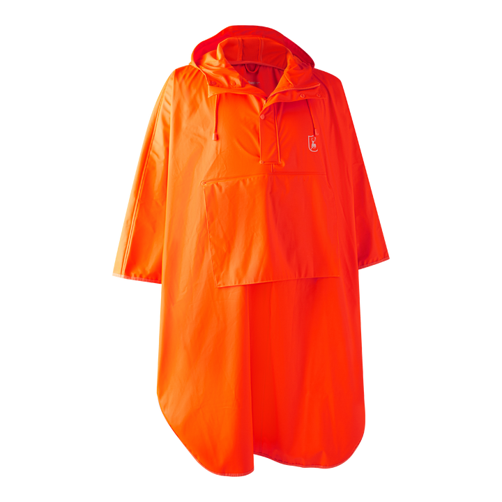 Deerhunter Hurricane Rain Poncho Orange 2XL/3XL/4X