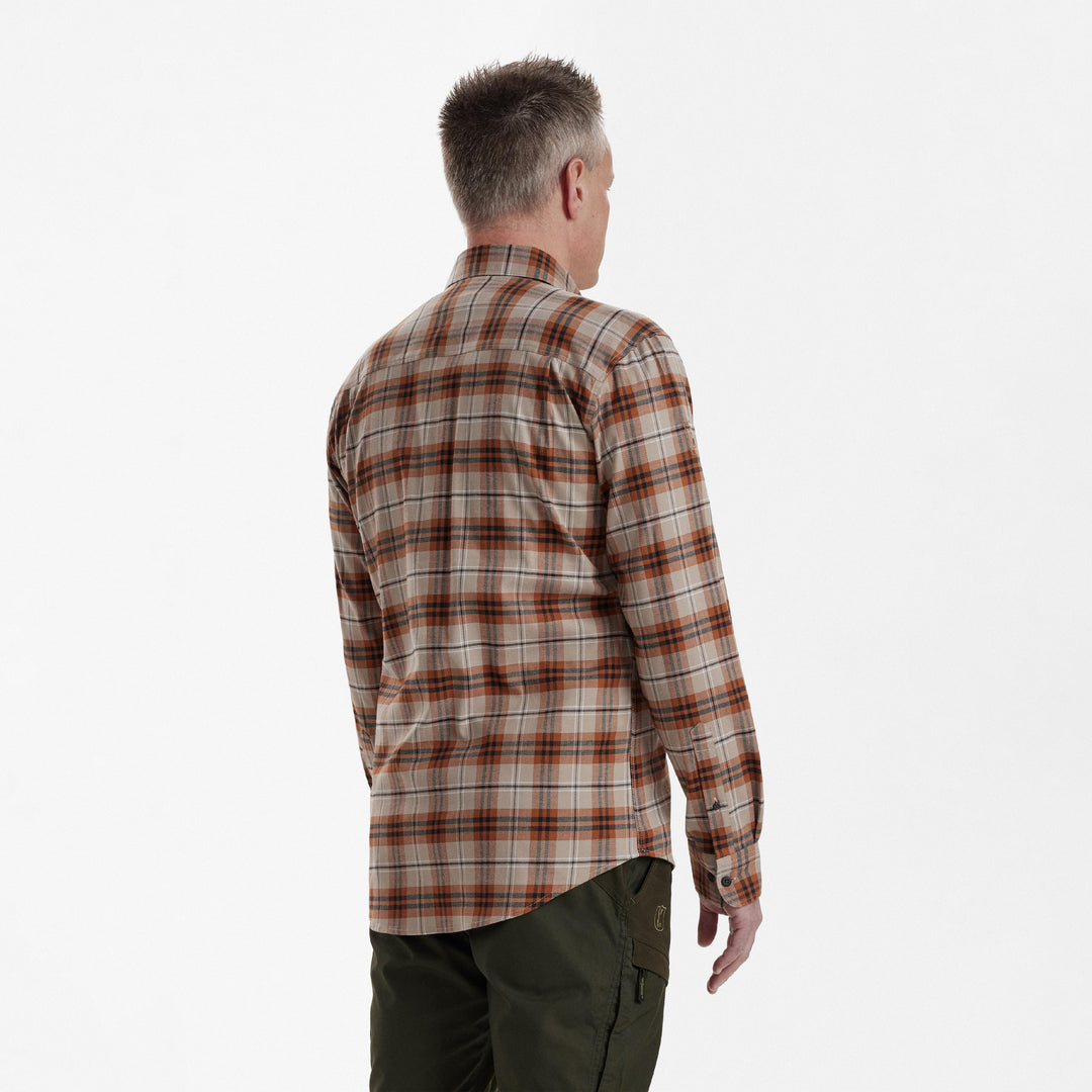 Deerhunter Louis Shirt Orange Check