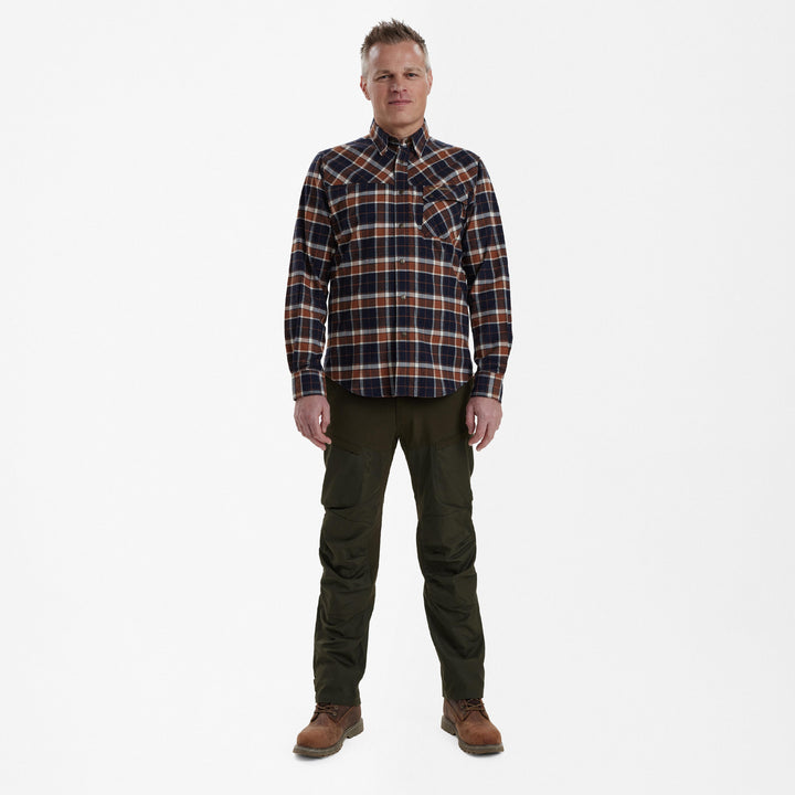 Deerhunter Landon Shirt Blue Check 37/38