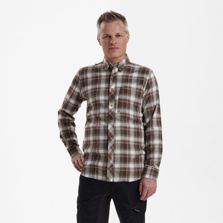 Deerhunter Silas Shirt Brown Check