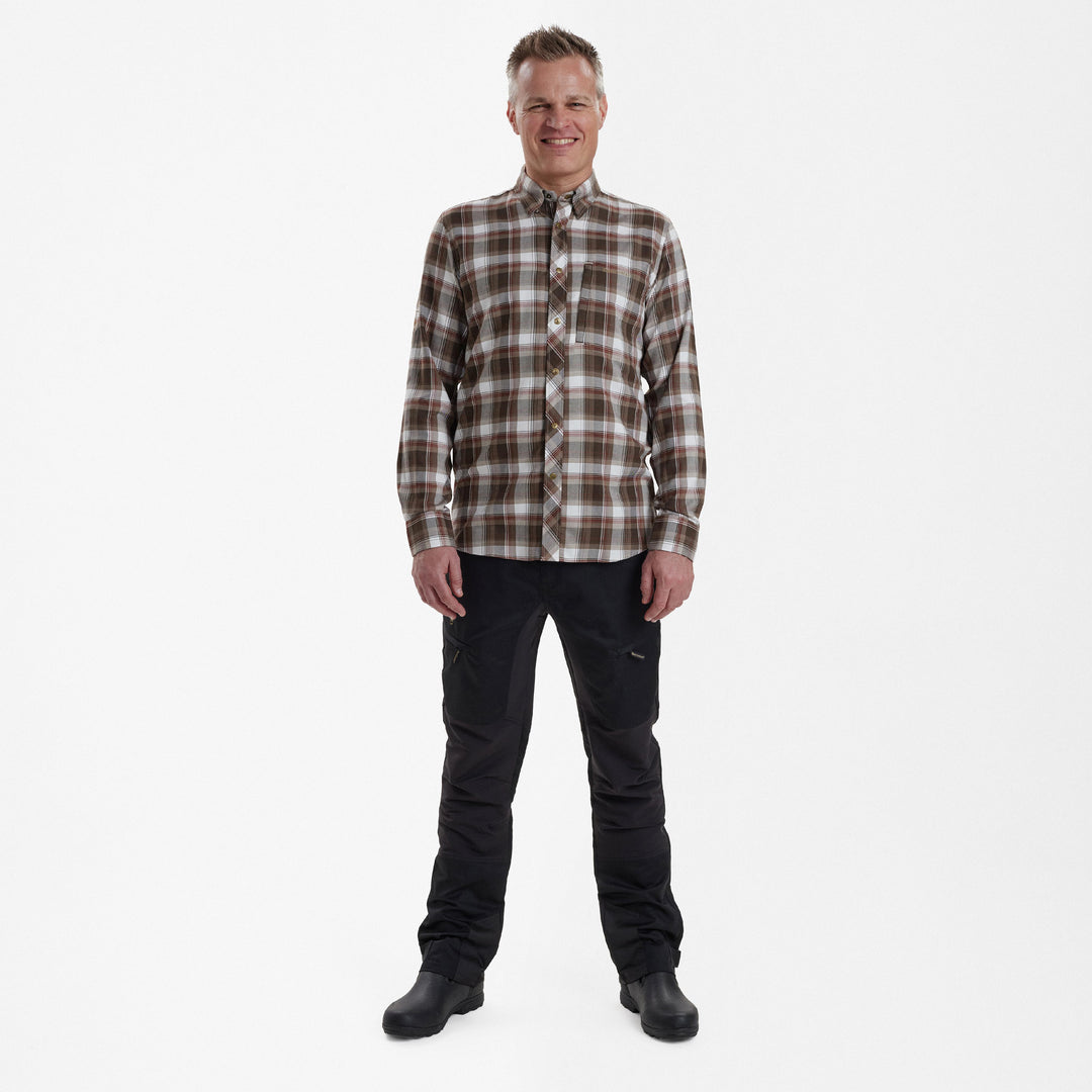 Deerhunter Silas Shirt Brown Check