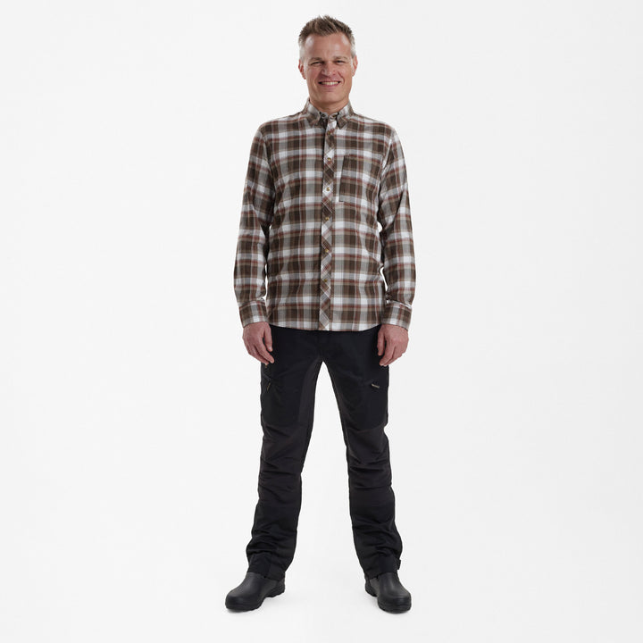 Deerhunter Silas Shirt Brown Check