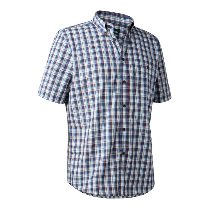 Deerhunter Jeff Shirt S/S Blue Check