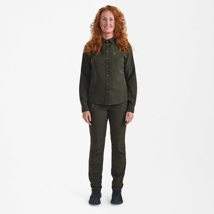 Deerhunter Lady Canopy Shirt Forest Green