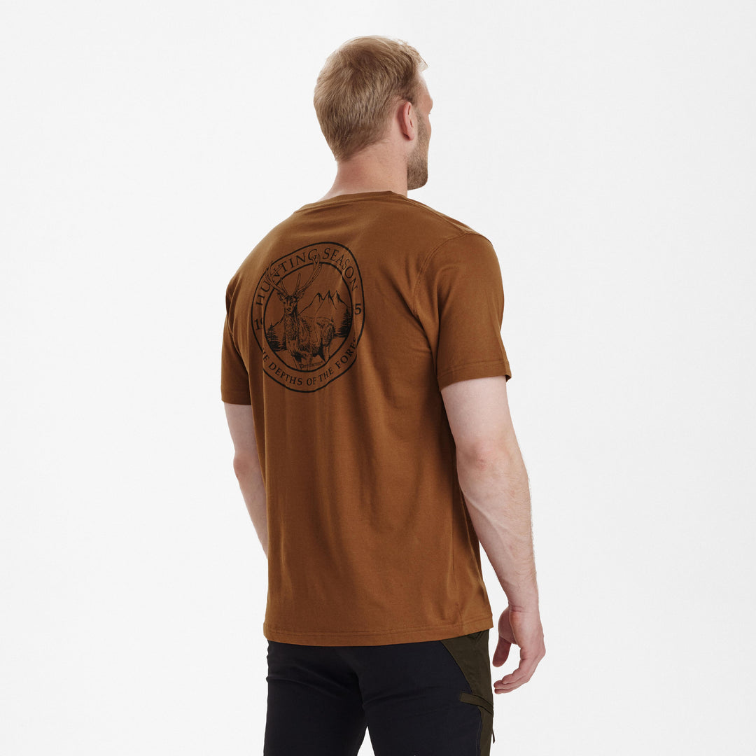 Deerhunter Easton T-shirt Burnt Orange