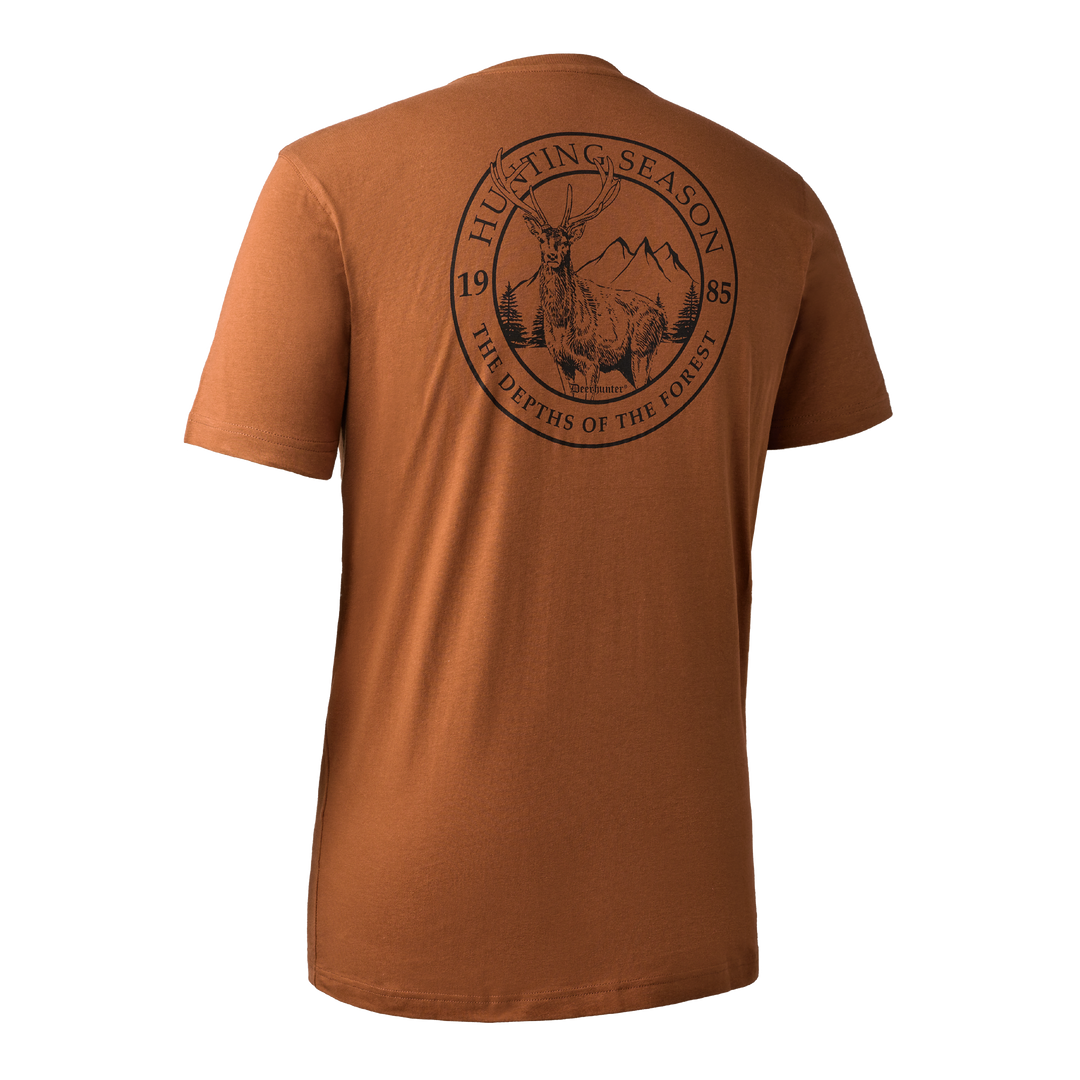 Deerhunter Easton T-shirt Burnt Orange 2XL