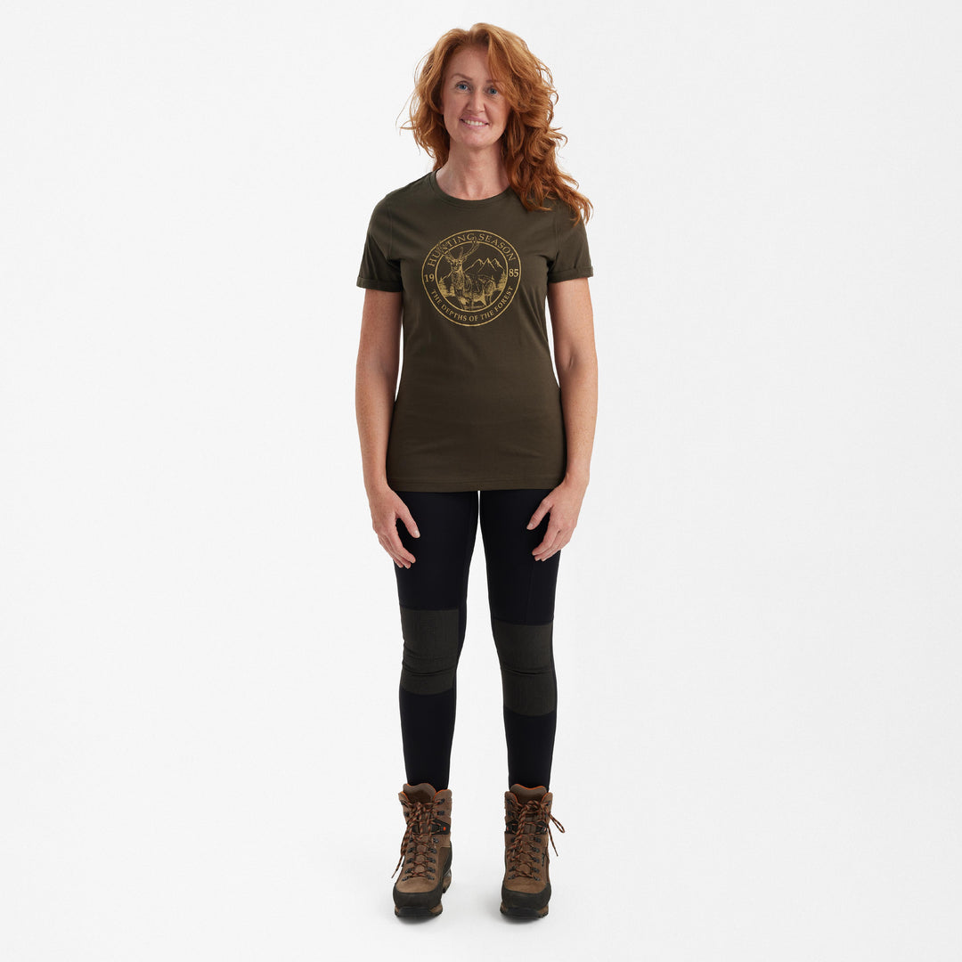 Deerhunter Lady Ella T-shirt Adventure Green