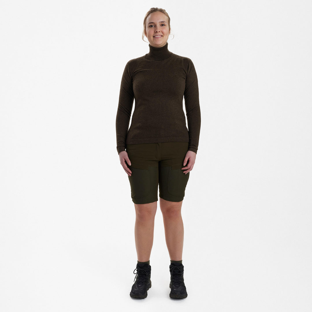 Deerhunter Lady Darlington Roll Neck Dark Elm 34