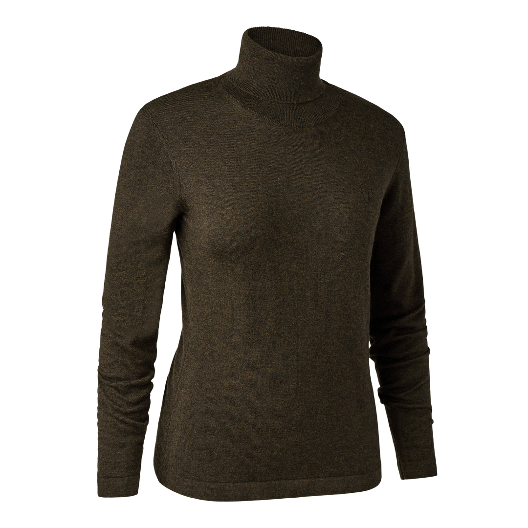 Deerhunter Lady Darlington Roll Neck Dark Elm