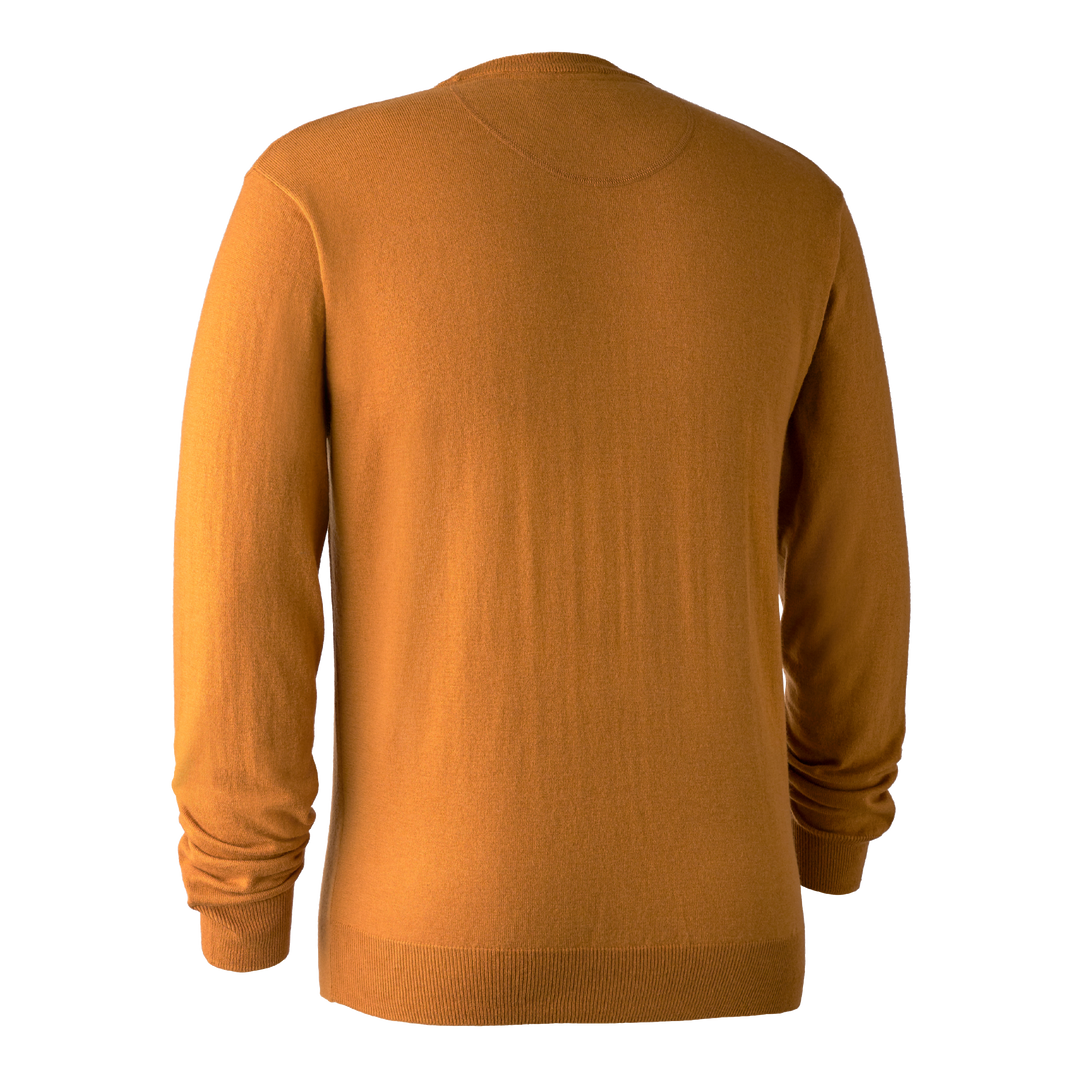 Deerhunter Kingston Knit with O-neck Golden Oak