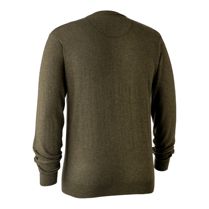 Deerhunter Kingston Knit with V-Neck Cypress