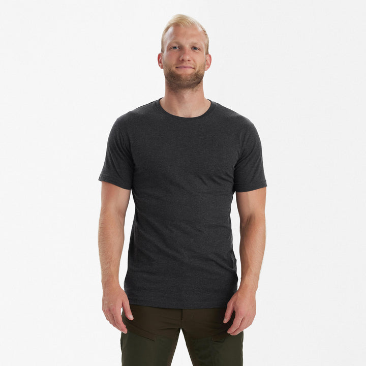 Deerhunter Basic 2-pack T-Shirt Adventure Green melange