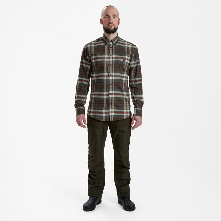 Deerhunter Ronald Shirt Yellow Check 39/40