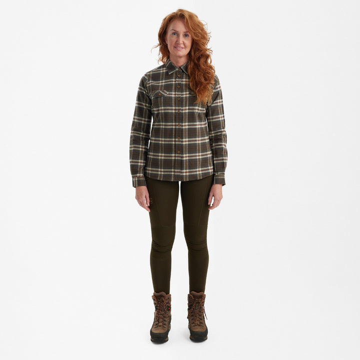 Deerhunter Lady Ruby Shirt Yellow check