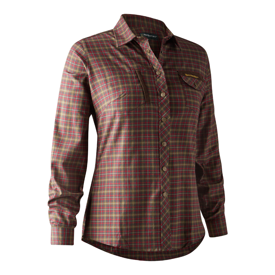 Deerhunter Lady Ava Shirt Red Check 36