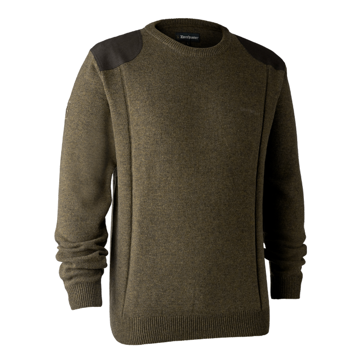 Deerhunter Sheffield Knit with O-neck Cypress 2XL