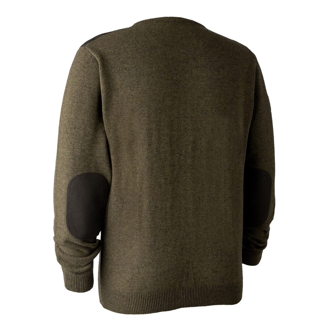 Deerhunter Sheffield Knit with O-neck Cypress 2XL