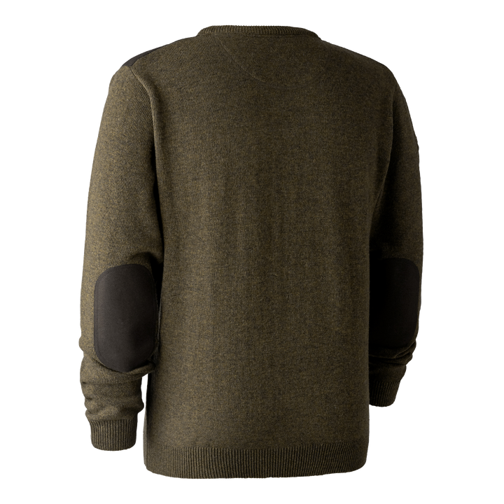 Deerhunter Sheffield Knit with V-neck Cypress