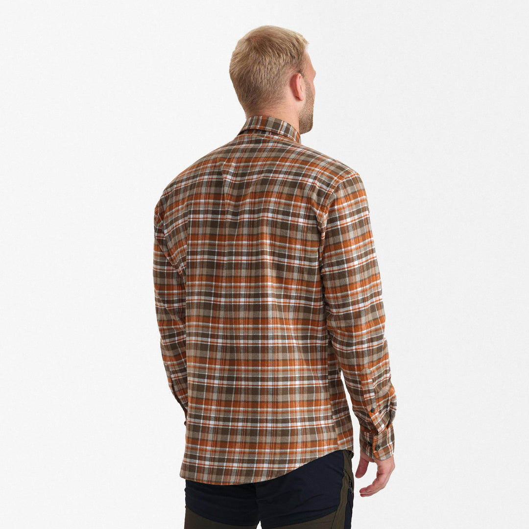 Deerhunter Andrew Shirt Orange Check