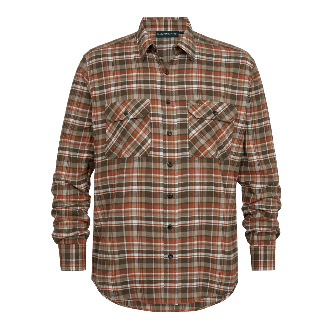 Deerhunter Andrew Shirt Orange Check