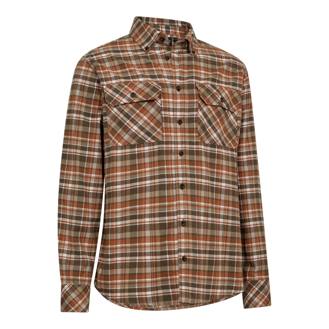 Deerhunter Andrew Shirt Orange Check