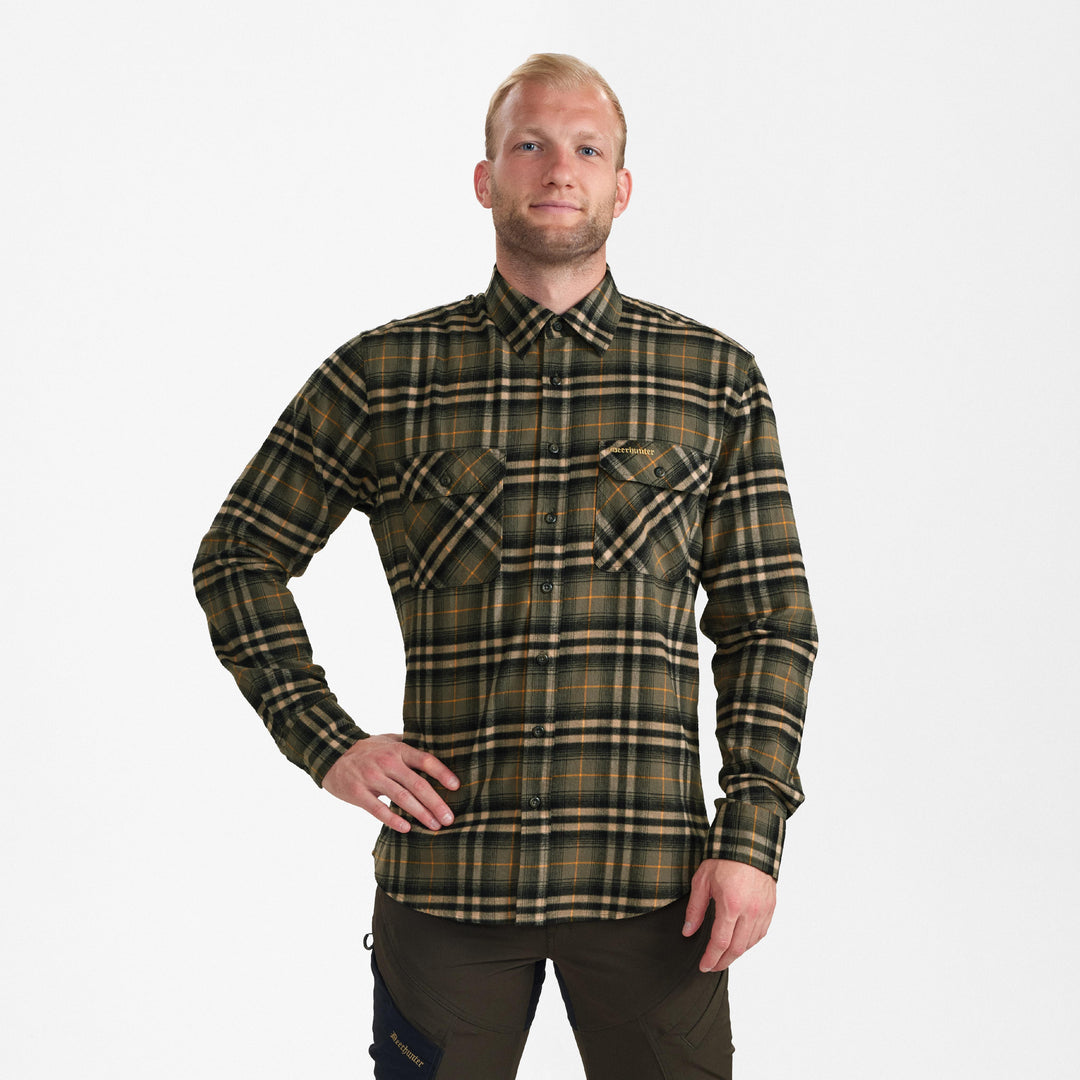 Deerhunter Carson Shirt Green Check