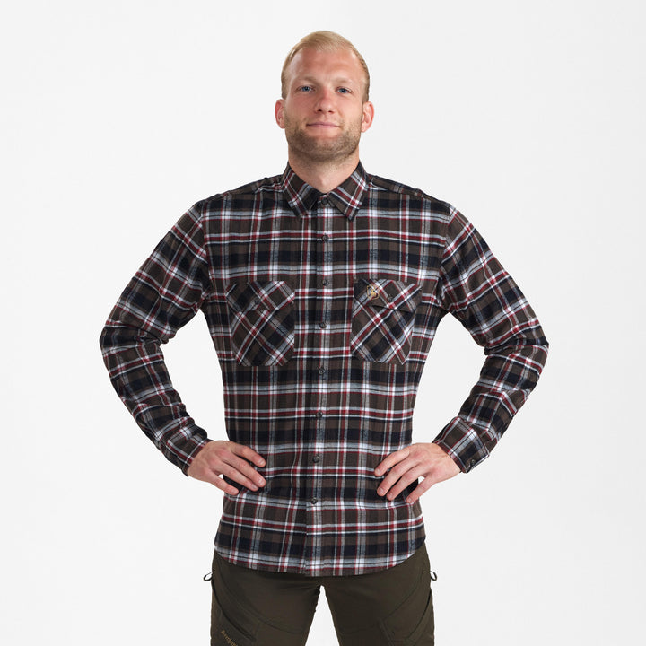 Deerhunter Nathan Shirt Brown Check