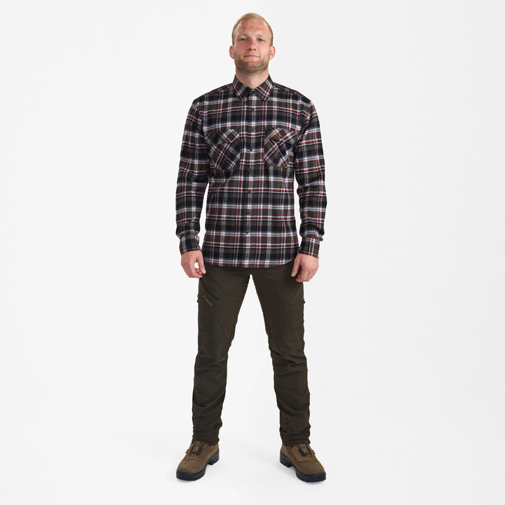 Deerhunter Nathan Shirt Brown Check