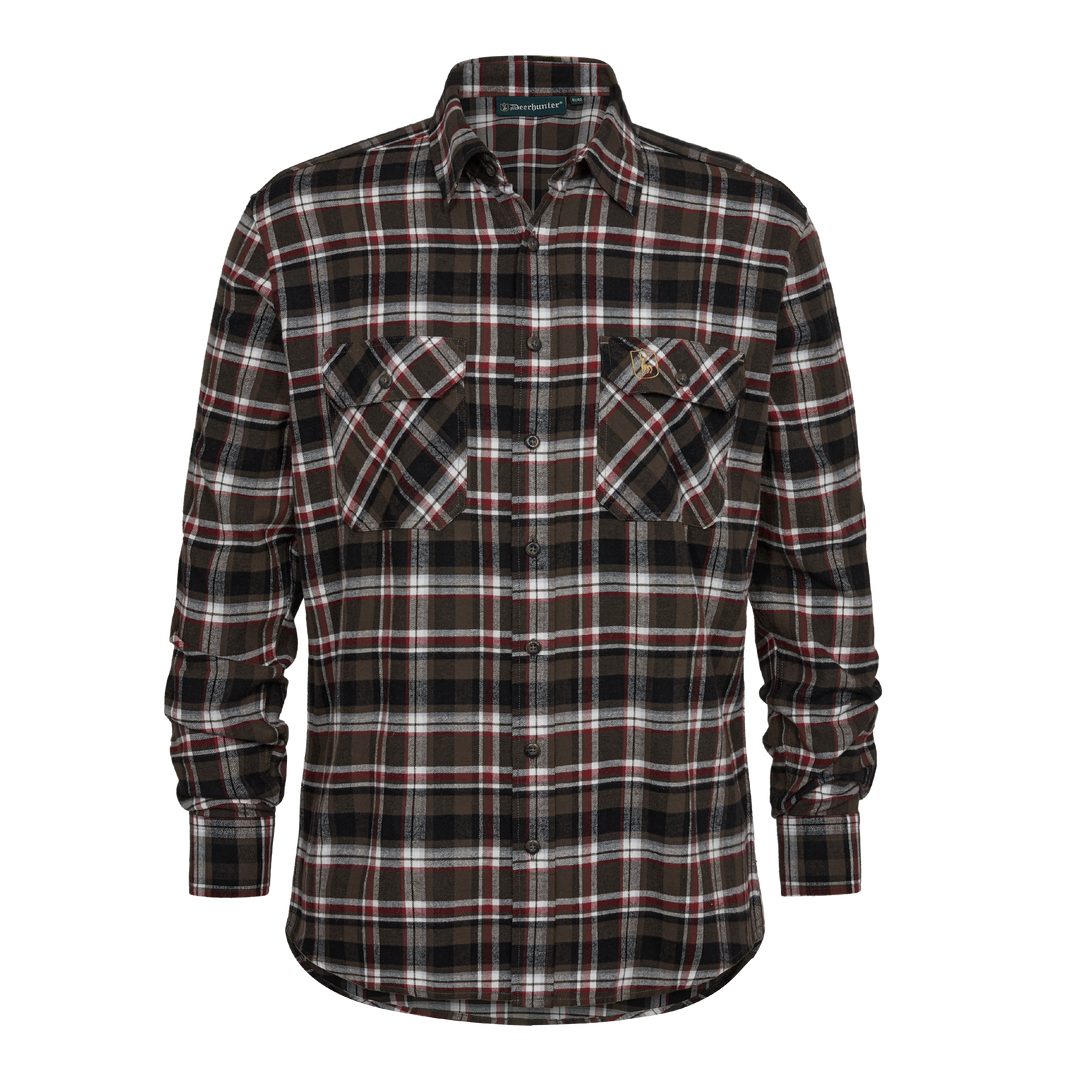 Deerhunter Nathan Shirt Brown Check 39/40