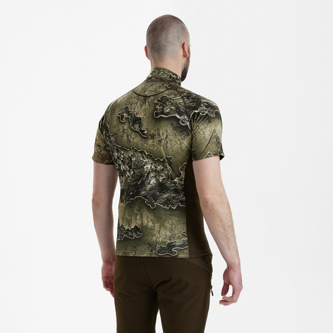 Deerhunter Excape Insulated T-shirt with zip-neck REALTREE EXCAPE