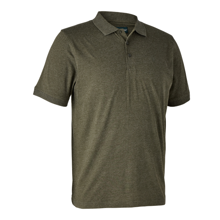 Deerhunter Gunnar Polo Shirt Adventure Green melange