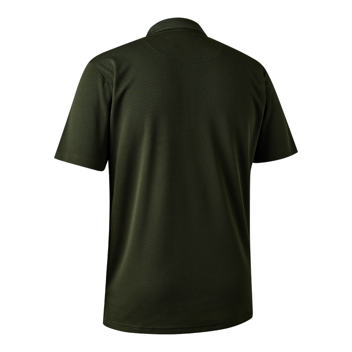 Deerhunter Climate Polo Shirt with 37.5 Technology Forest Ember