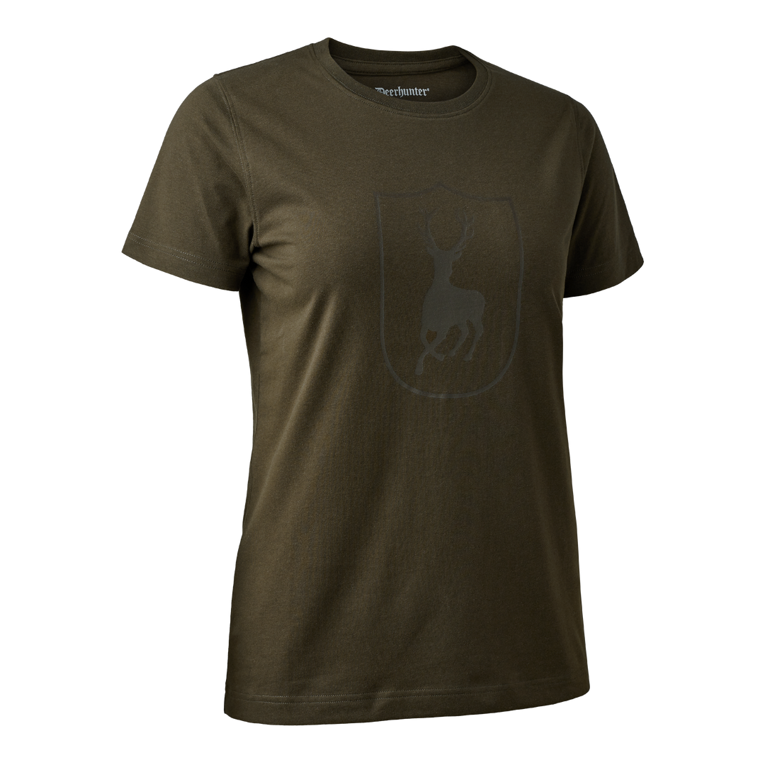 Deerhunter Lady Logo T-shirt Fallen Leaf