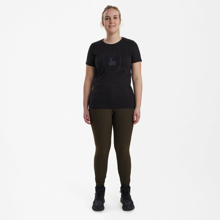 Deerhunter Lady Logo T-shirt Black