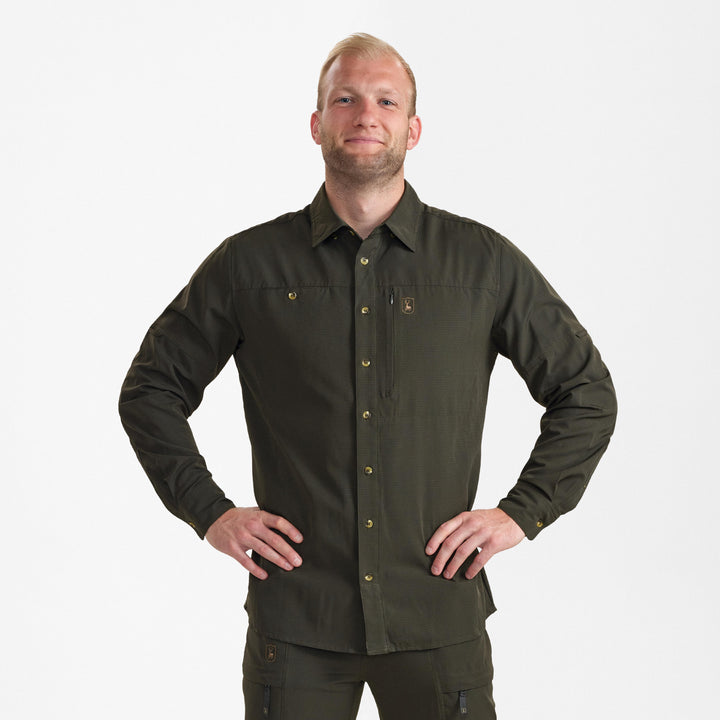 Deerhunter Canopy Shirt Forest Green