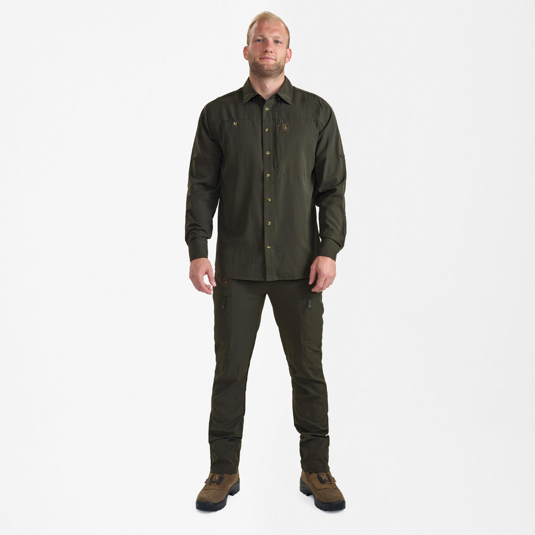 Deerhunter Canopy Shirt Forest Green