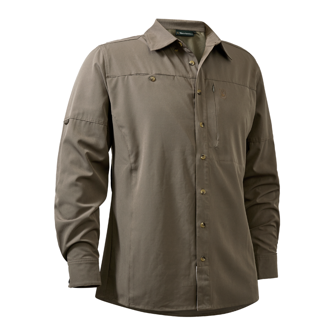 Deerhunter Canopy Shirt Stone Grey