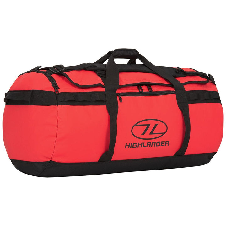 Highlander Storm Kitbag 90L Red