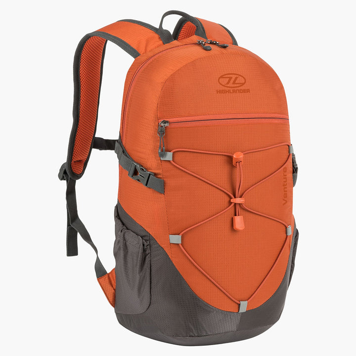 Highlander Venture Backpack 20L Rust Grey