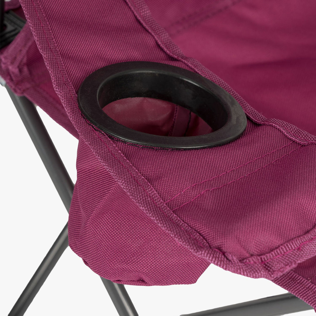 Highlander Kelburn Kids Camping Chair Berry