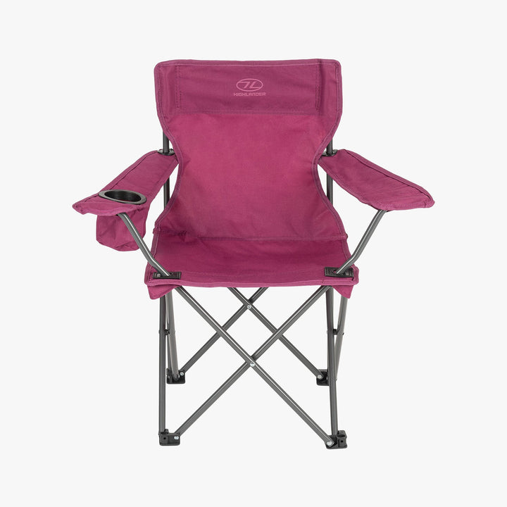 Highlander Kelburn Kids Camping Chair Berry