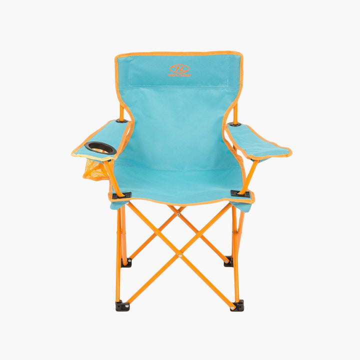 Highlander Kelburn Kids Camping Chair Kingfisher