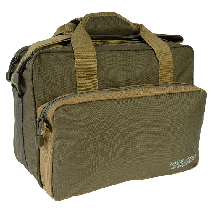 Jack Pyke Sporting Shoulder Bag Green/Tan