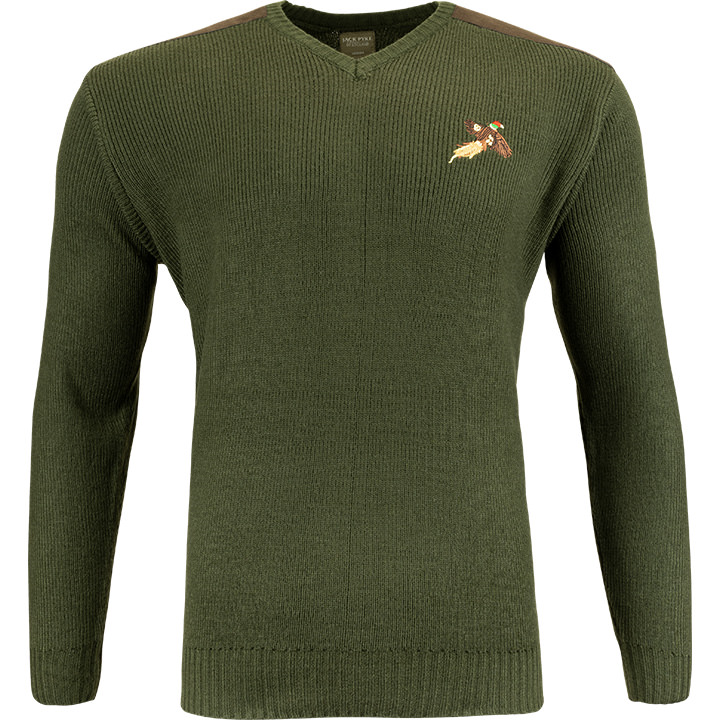 Jack Pyke Shooters Pullover Hunters Green