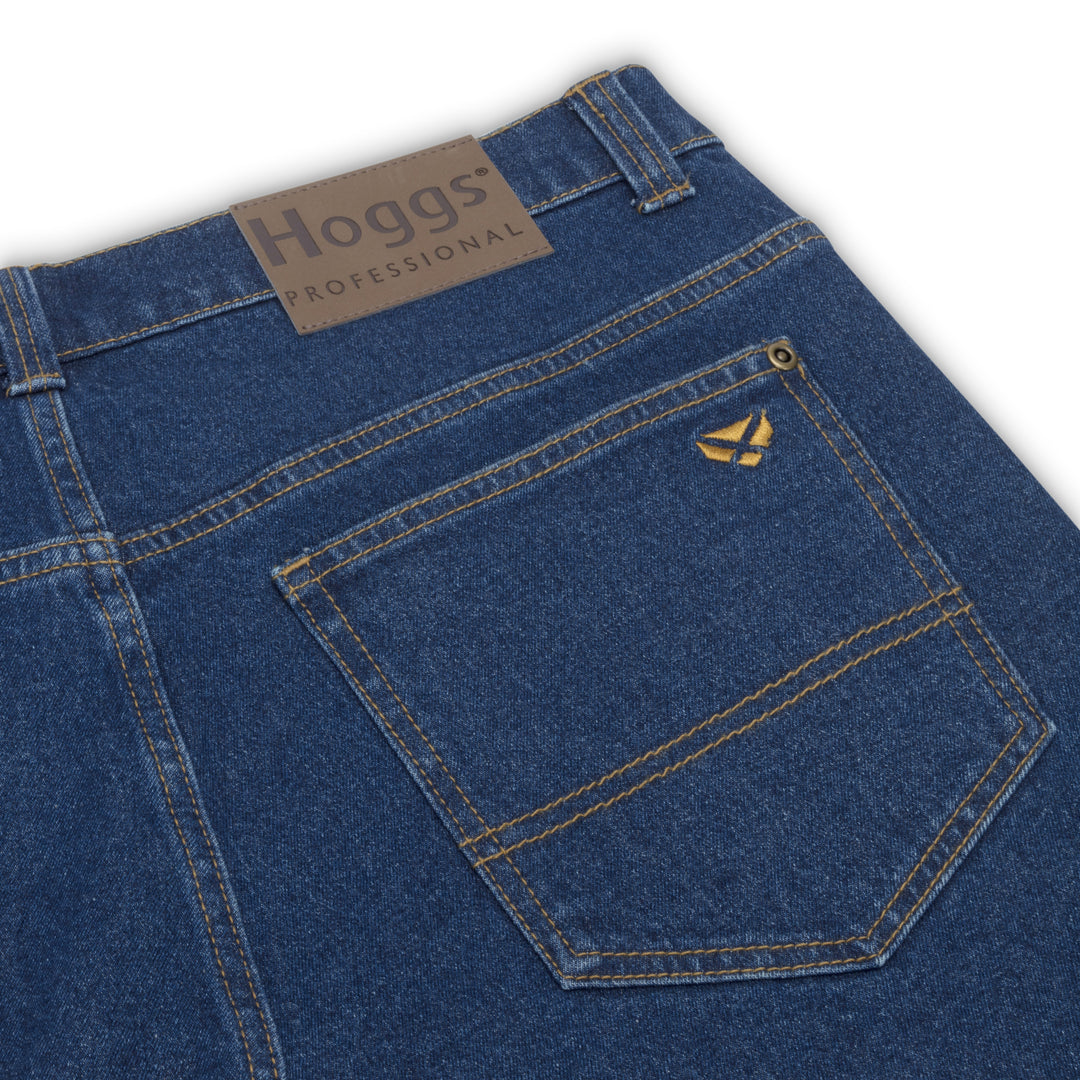 Hoggs Of Fife Clyde Comfort Denim Jeans Stonewash