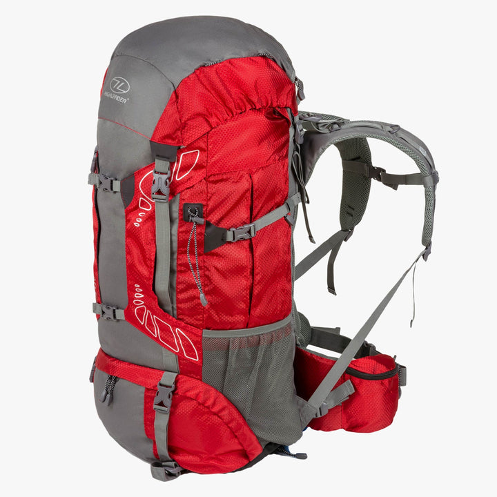 Highlander Discovery Rucksack 85L Red