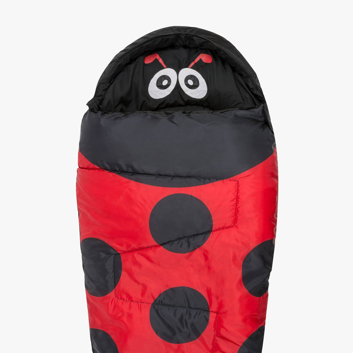 Highlander Creature Kids Mummy Sleeping Bag Red